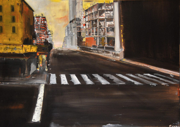 Carmine Ciccarini, La metropoli dorme, 2012